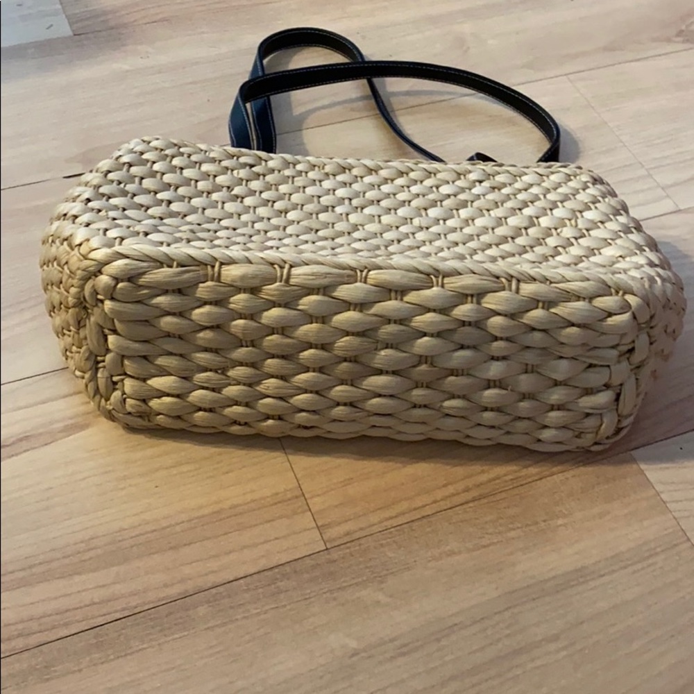 Straw Bag With Drawstring Lining - image 7